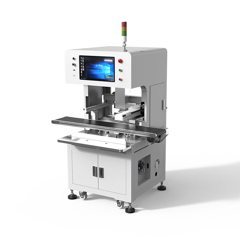 双吸嘴双飞达视觉贴胶机(敞开式)